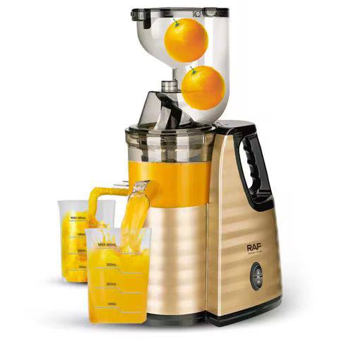 🟡 Extracteur de Jus RAF Slow Juicer – 150W