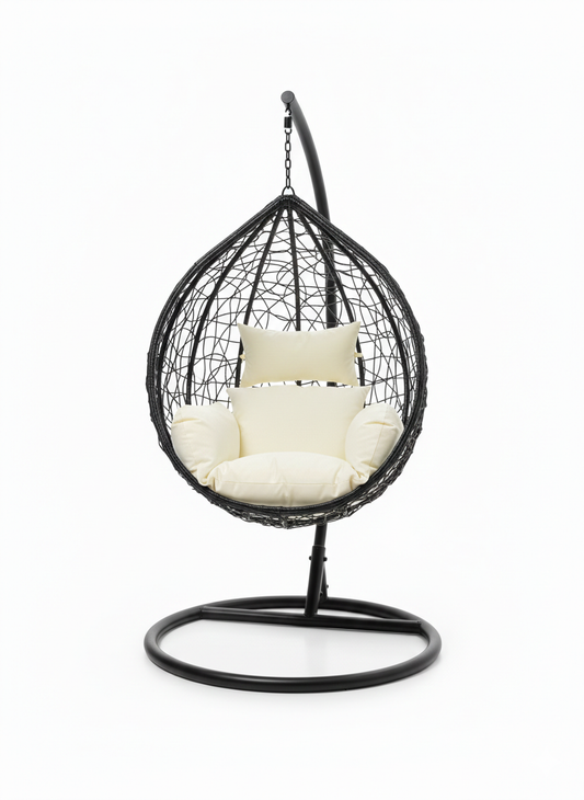 🔥 ✨Fauteuil Suspendu Grand Modèle 📏 Hauteur totale : 2 mètres
	•	📐 Diamètre du grand modèle : 1 mètre