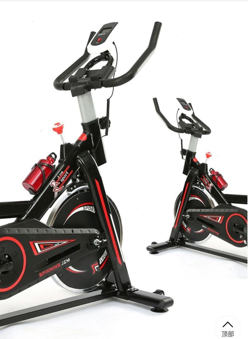 Vélo de Spinning Professionnel ISE – Résistance Réglable, Écran LCD & Confort Ajustable