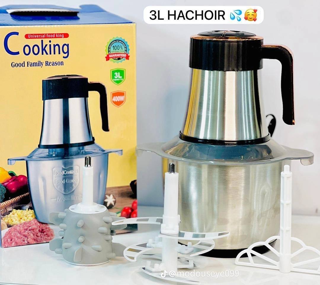 Hachoir Électrique 3L 3en 1