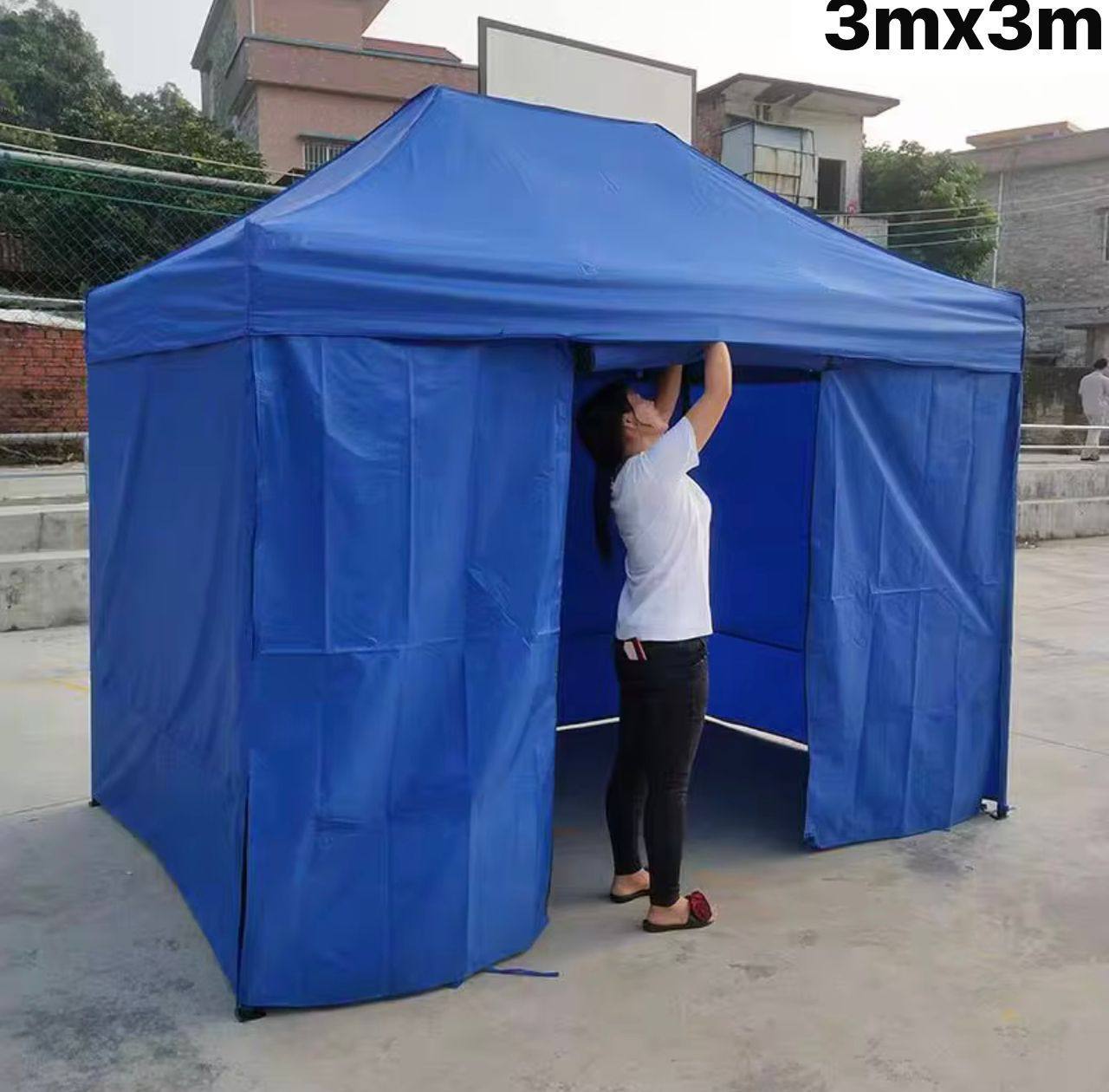 🔥 Tente 3m x 3m + bâches de couverture