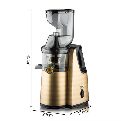 🟡 Extracteur de Jus RAF Slow Juicer – 150W