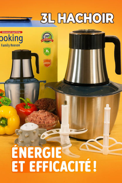 Hachoir Électrique 3L 3en 1