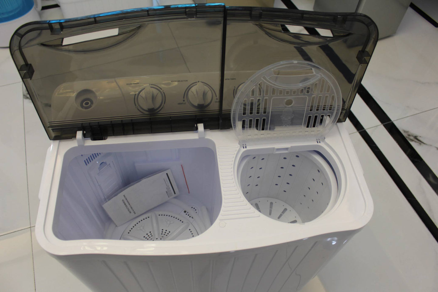 🌀 Machine à laver semi-automatique 8 kg 2 compartiment