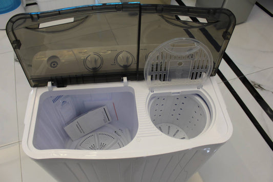 🌀 Machine à laver semi-automatique 8 kg 2 compartiment