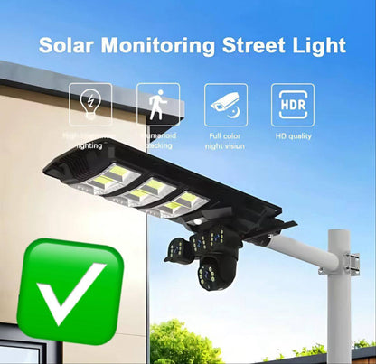 🔥 LAMPE SOLAIRE DE SURVEILLANCE AVEC CAMÉRA