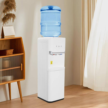 💧 Distributeur d’eau chaud & froid avec mini réfrigérateur intégré
