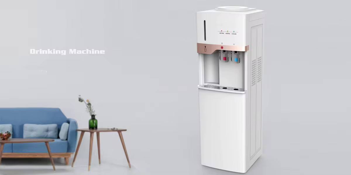 💧 Fontaine à Eau Chaude & Froide avec Mini Réfrigérateur Intégré 💧