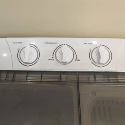 🌀 Machine à laver semi-automatique 8 kg 2 compartiment