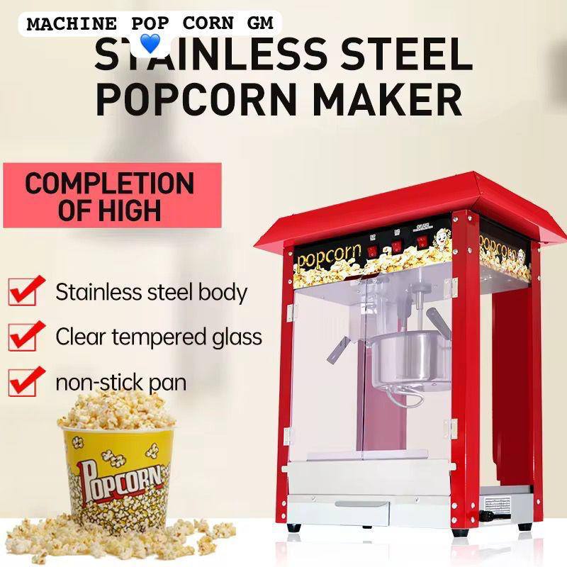 🍿 Machine à Pop-Corn Électrique – Grand Modèle 🎉
