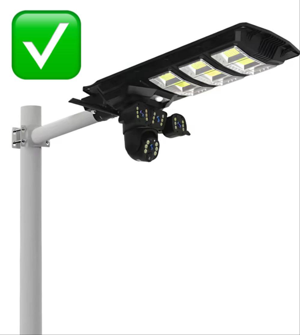 🔥 LAMPE SOLAIRE DE SURVEILLANCE AVEC CAMÉRA